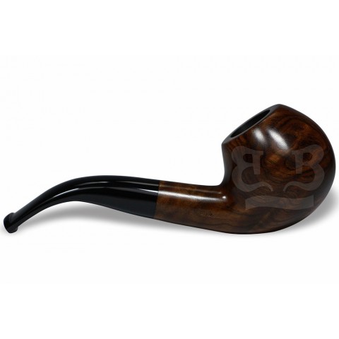 Cachimbo Montana Curvo Encerado (Aceita Filtro 9mm) Piteira Acrílico - PO ACR 8